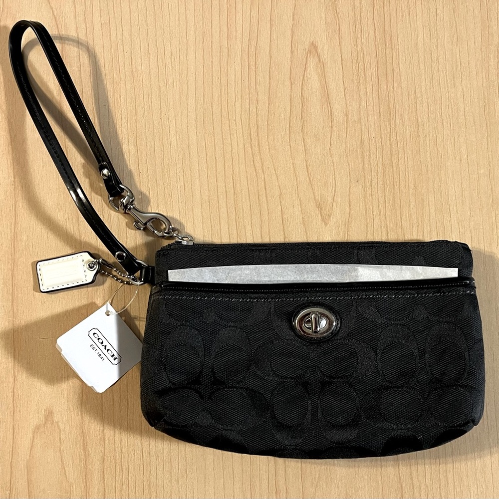 Coach mini clutch